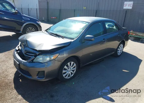 2013 Toyota Corolla Le из США, поврежденный, VIN 5YFBU4EEXDP201358